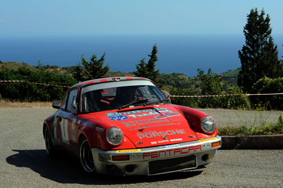 Il rally storico dell'Isola d'Elba