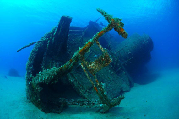 Escursioni diving: il relitto di Pomonte