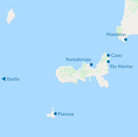 Traghetti per la Isola d'Elba - tutti i porti